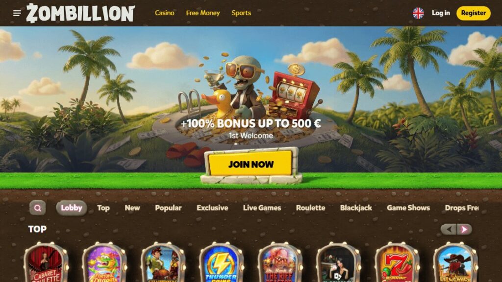 homepage zombillion online bookmaker voor sportweddenschappen
